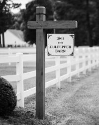 The Culpepper Barn sign picture